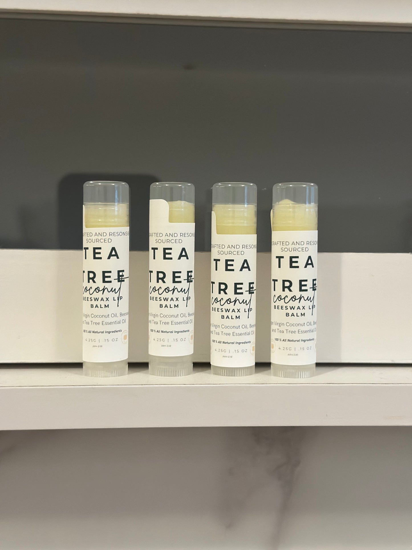 Tea Tree Coconut Oil Lip Balm
