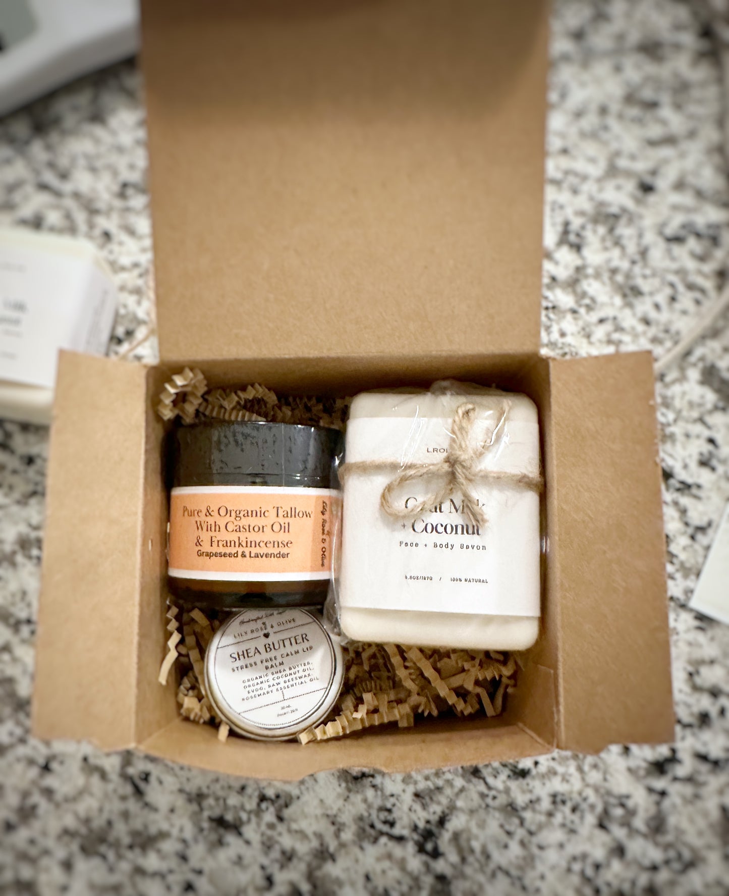 Goat Milk and Tallow Gift Box Set